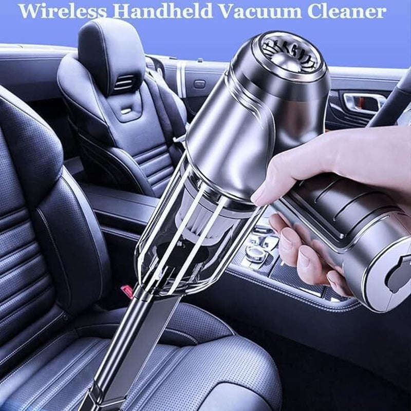 Powerful 4 IN1 Wireless Car Vacuum Cleaner Strong Suction Handheld Vacuum Home